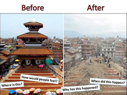 Impact of Natural Hazards - Poorer country Nepal - AQA2016