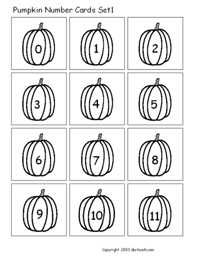 Math Game: Pumpkin (elementary)