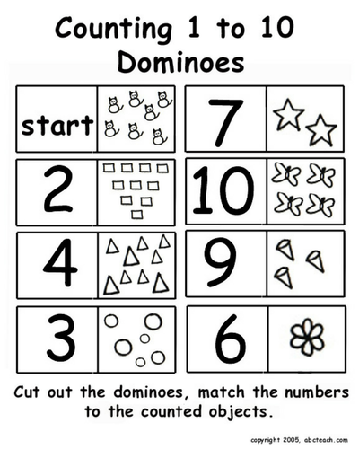 Dominoes: 1-10