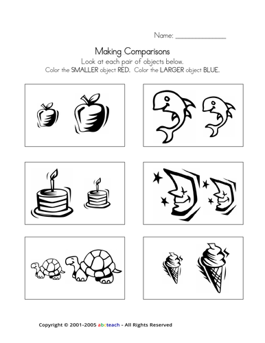 Comparison Coloring (primary)