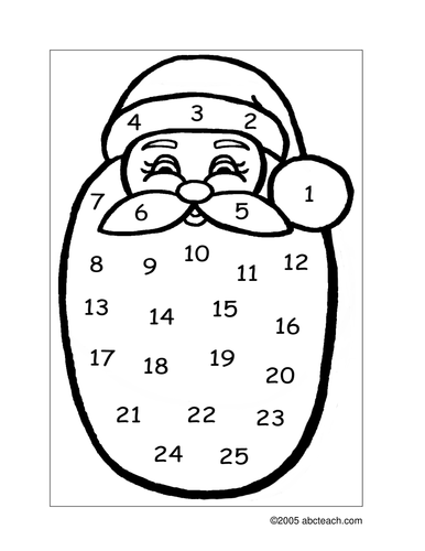 Craft: Christmas Countdown (primary)