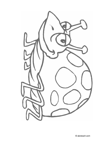 Coloring Page: Bug