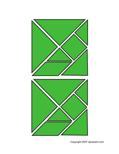 Tangram: Green