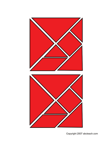 Tangram: Red