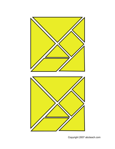 Tangram: Yellow