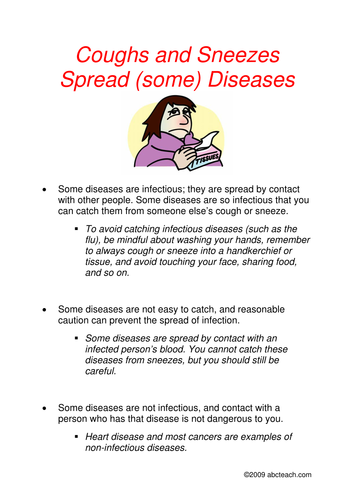 Poster: Diseases (elem/upper elem)