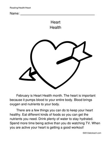 Color and Read: Heart Health (primary)