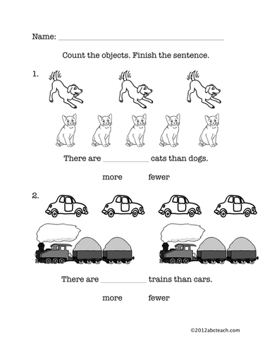 Math: Comparing Numbers