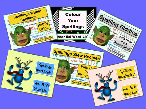 Year 5/6 Spelling Bundle