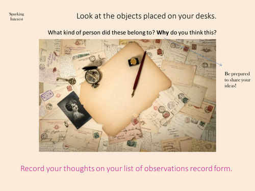 Creating a Character - Creative Writing Lesson