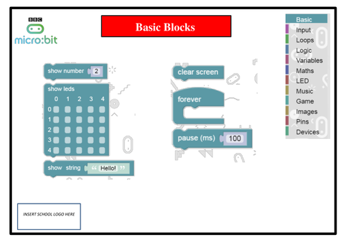 Micro:Bit Display & Resources