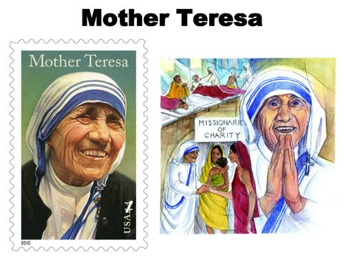 Mother Teresa Cloze Activity by sfy773 - Teaching Resources - TES