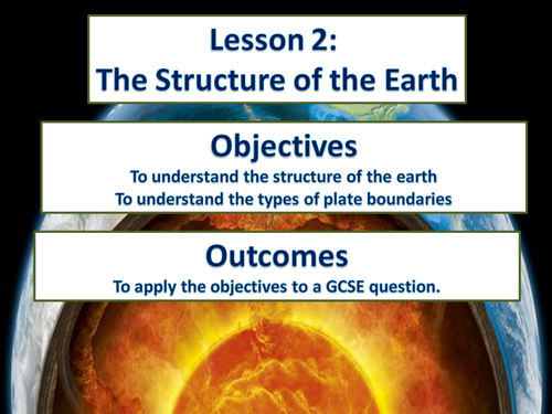 AQA Paper 1 Challenge of the physical environment-  L2 Structure of the earth
