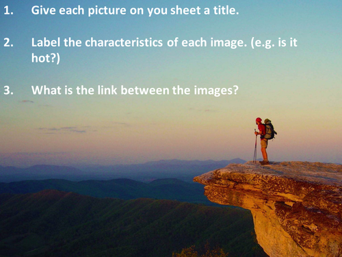 Global Ecosystems - AQA2016 Living World