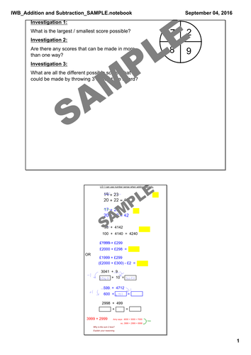4th grade subtraction image