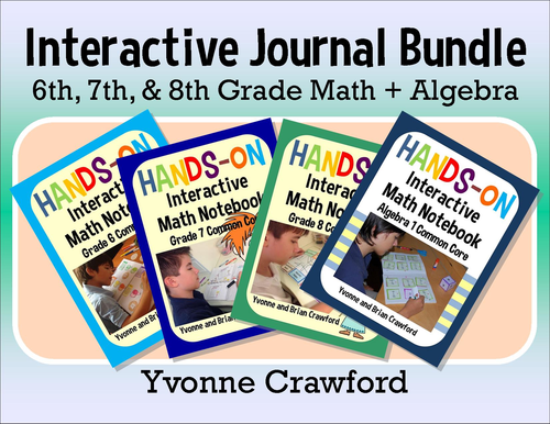 Interactive Math Notebook - Upper Grade Bundle