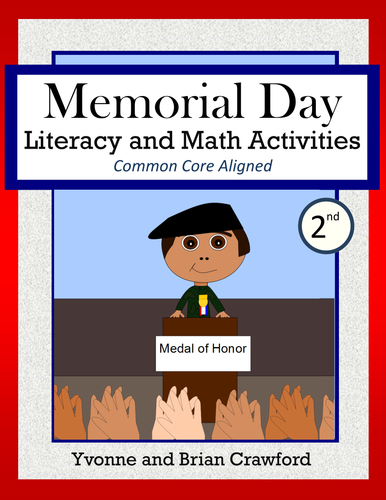 memorial day math and literacy activities second grade common core teaching resources