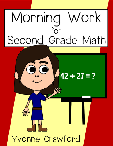 Morning Work Second Grade Math Common Core
