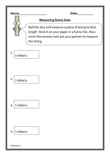 Measuring funny lines challenge