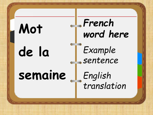 Display Bundle - Mot de la semaine, Detective (encouraging independent enquiry) + Others