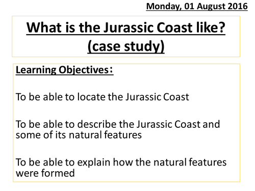 What is the Jurassic coast like?