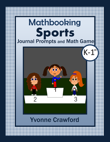 Summer Olympics Math Journal Prompts (kindergarten & 1st grade)