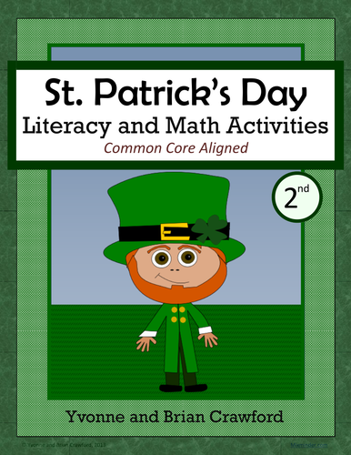 St. Patrick's Day Math and Literacy Activities Second Grade Common Core
