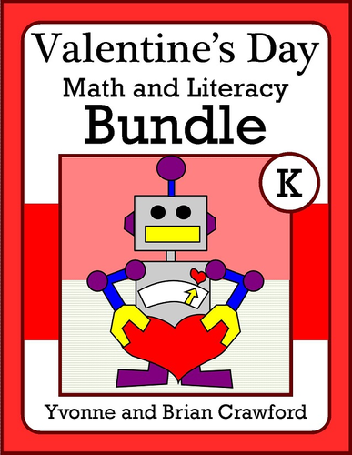 Valentine's Day Bundle for Kindergarten Endless