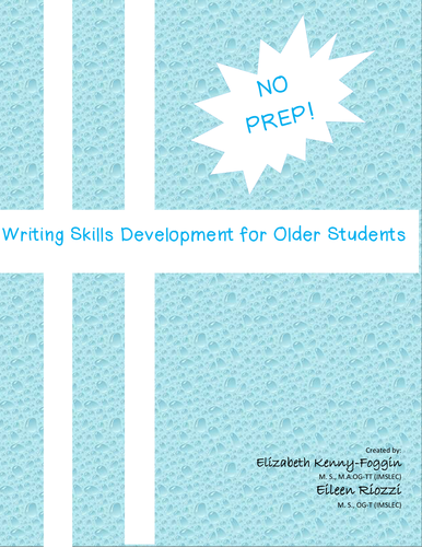 Know the Code: Writing Skills Development for Older Students