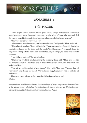 Great Fire of London class reader teaching resources pack