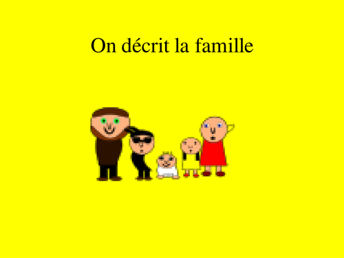 On parle de la famille