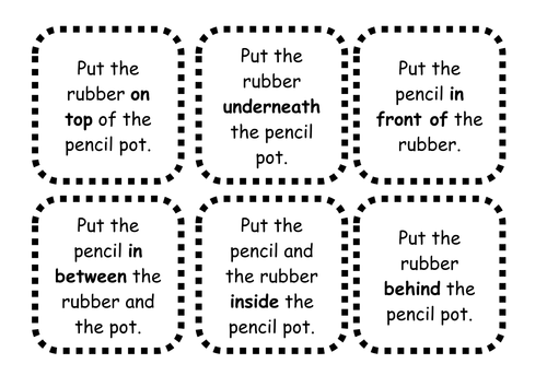 Positional Language - KS1