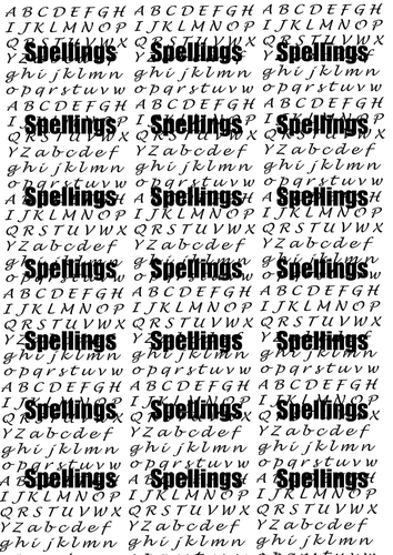 Spellings Labels