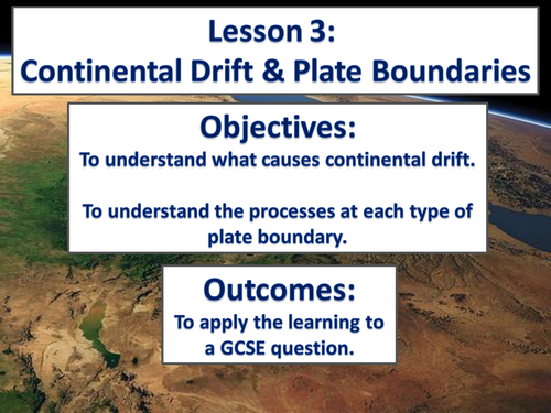 AQA Paper 1 Challenge of the physical environment- L3 Continental Drift and Plate boundaries