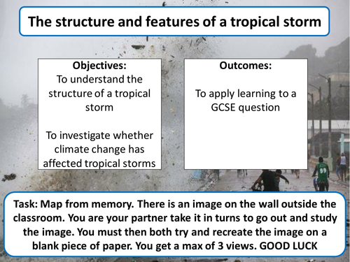 AQA Paper 1 Challenge of the physical environment- L11 The Structure of a Tropical Storm