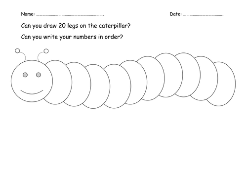 Year 1 baseline counting simple assessment