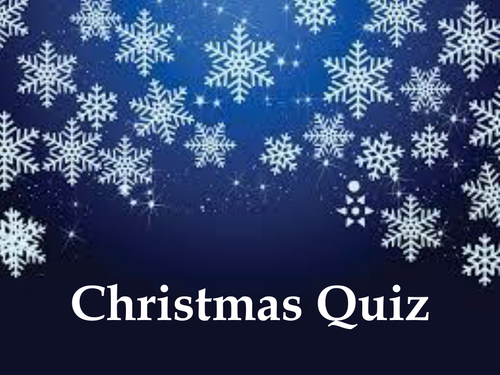 Christmas Quiz