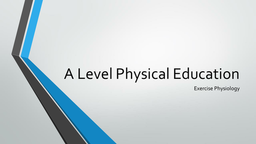 A Level Principles of Training