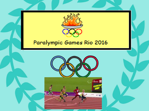 Rio Paralympic Games PowerPoint