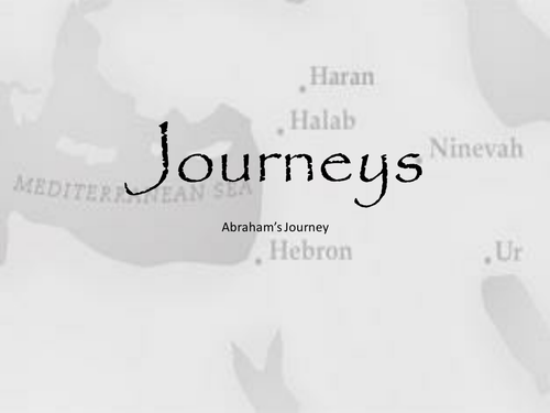 Abraham's journey - Transition lessons