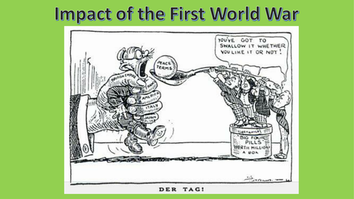 Impact of WW1 on Germany