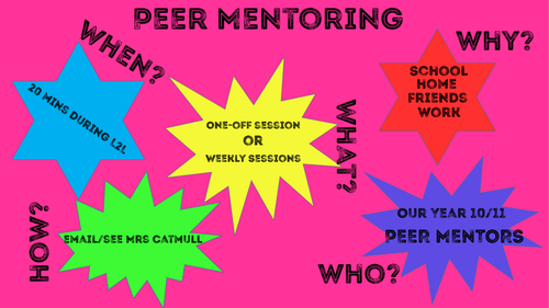 Peer Mentoring Set-Up Resources