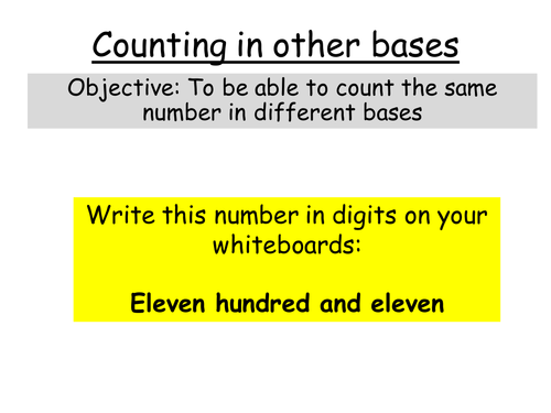 number-bases-teaching-resources