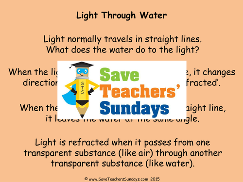 Making and Explaining Observations about Light  KS2 Lesson Plan and Resources