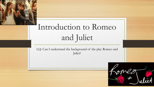year 10 Romeo and Juliet