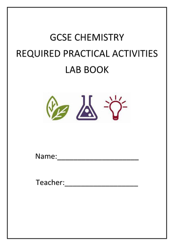 Chemistry AQA GCSE Lab Book Required Practicals.
