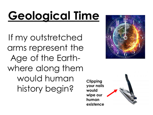 Geological Timescale lesson | Teaching Resources