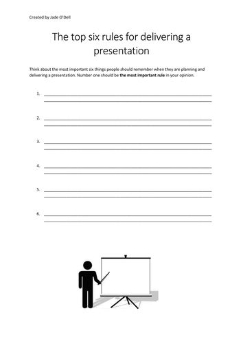 An introduction to presentation skills, with YouTube video clips.