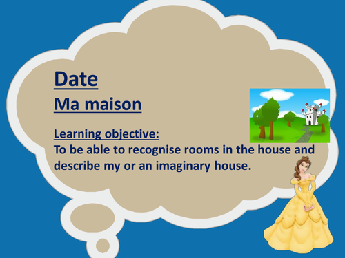 Lesson PowerPoint - Rooms of the house