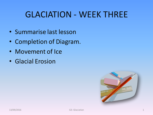 Glaciation -  Mechanisms of Movement